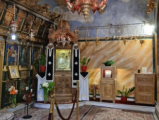 Πρόγραμμα Ακολουθιών Ιερού Προσκυνήματος Παναγίας Τρυπητής μηνός Απριλίου 2026