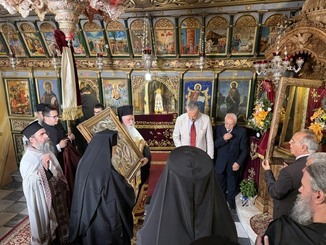 Η Απόδοση της εορτής της Ζωοδόχου Πηγής Παναγίας Τρυπητής στην Ιερά Μητρόπολη Καλαβρύτων και Αιγιαλείας